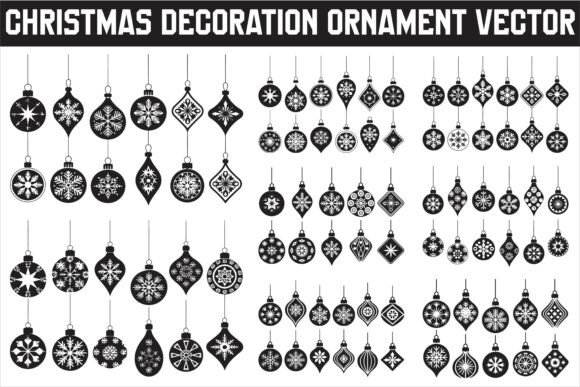 A Craft Seller's Review of Christmas Ornament Vector Graphics