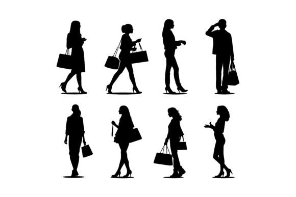 A Creator’s Review of the Shopping Girl Silhouettes Graphics Set