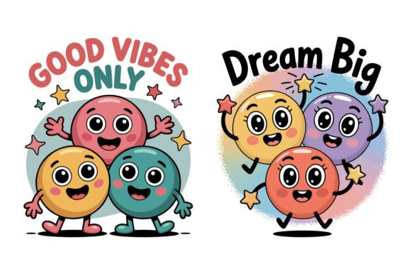 A Designer's Review of Doodle Dot Characters Graphics