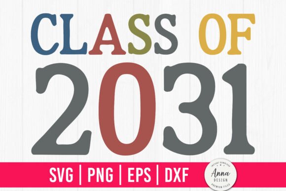 Class of 2031 Graduation Graphics & Print Templates