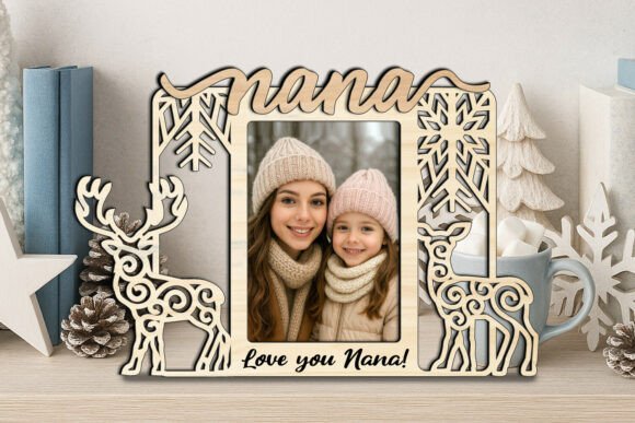 Deer Couple SVG for Festive Nana Gifts: A Brand Designer's Review