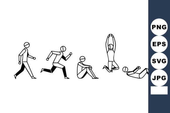 Evaluating a Stick Figure Exercise Sequence for Embroidery