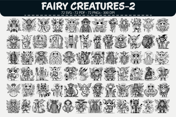 Fairy Creatures Bundle – 79 Designs Review