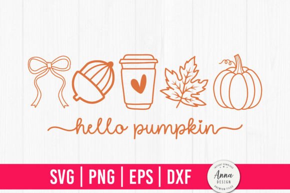 Hello Pumpkin SVG PNG: A Must-Have for Crafts and Graphics