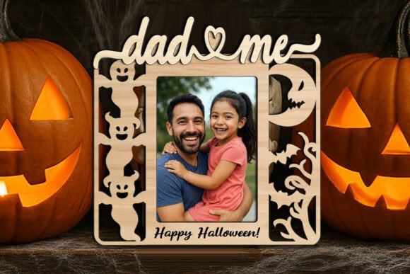 Review: Dad and Me Halloween Photo Frame for Graphics