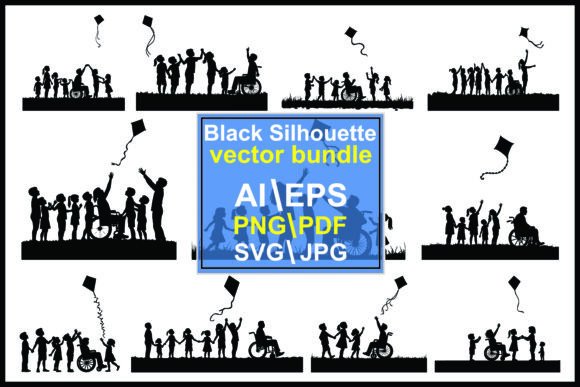 Review: Silhouette Children Flying Kites