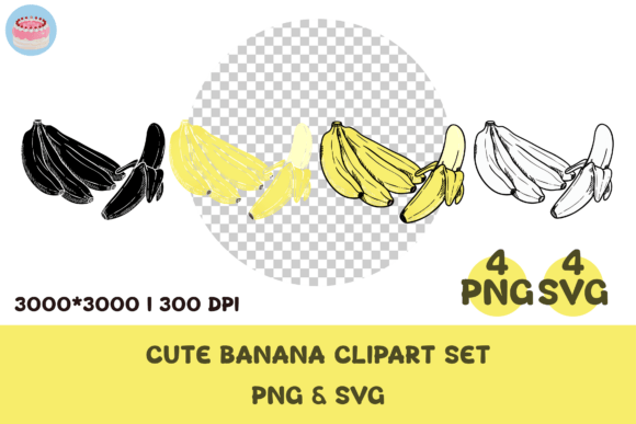 Why This Cute Banana Clipart Set Is a Go-To Graphics Asset for Crafts